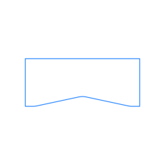 Furniture Conference Tables Everywhere Table Concave Rectangular C Leg Vinyl Svg File, Free Vectors File